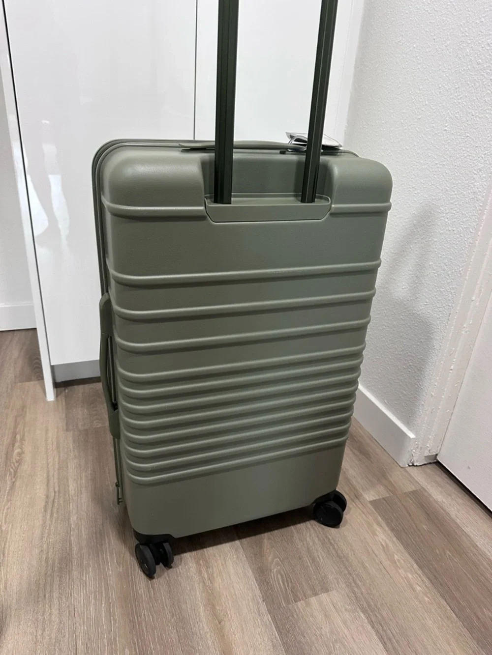 BEIS Olive Green Hardside Carry-On Spinner
